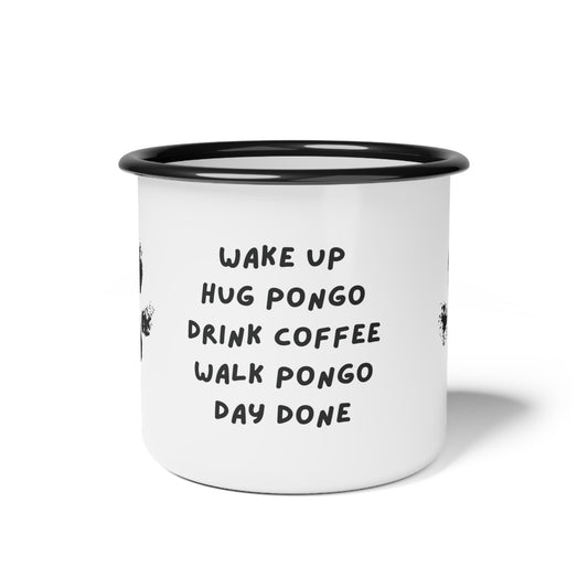 Personalised Enamel Camp Cup