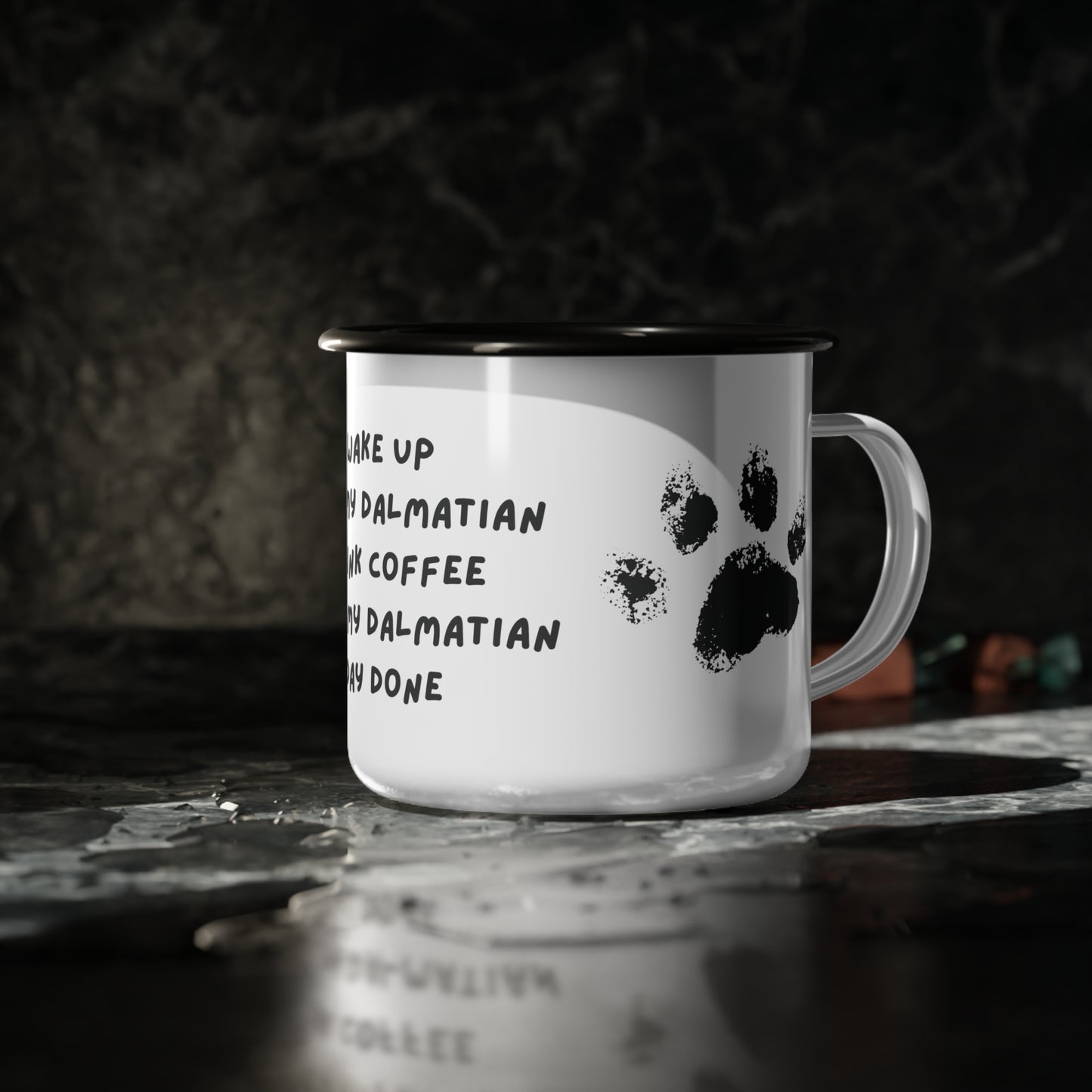 Dally Enamel Camp Mug